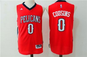 Maillot De Basket New Orleans Pelicans DeMarcus Cousins 0 Tissus Sportif Fans Edition Rouge